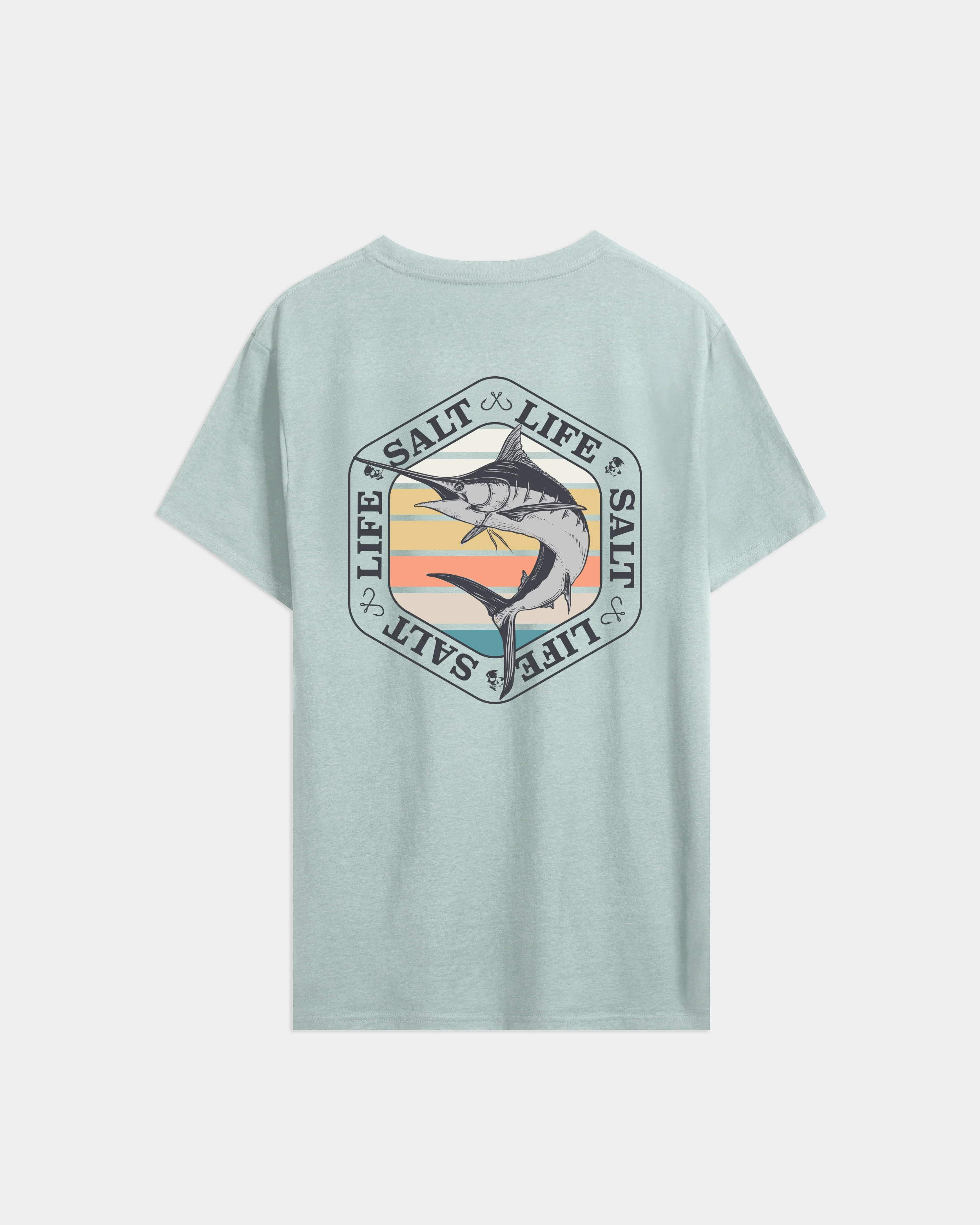 Men's Sunset Billfish 30's Tee
